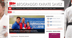 Desktop Screenshot of beokarate.rs